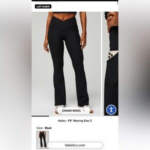 Oasis crossover rib kick flare leggings